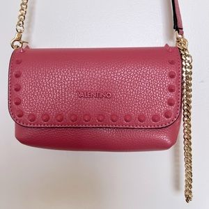 Valentino by Mario Valentino Pink Lilou Crossbody Bag